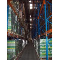 China Conventional Very Narrow Aisle Racking System High Density Warehouse Shelving on sale