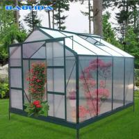 China Clear Polycarbonate Sheet Greenhouse Plastic Shed Agricultural Garden Greenhouse on sale