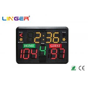 China Custom Portable Electronic Scoreboard With Aluminum Frame , Portable Cricket Scoreboard supplier