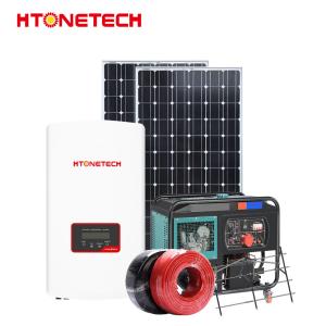 China MPPT controlador híbrido sistema solar PV monocristalino 100W wholesale