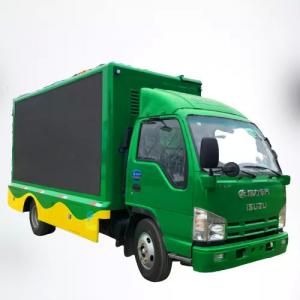 1.5m LED Billboard Truck 98hp P5 P6 P4 Mobile LED Display Truck For Live Shows