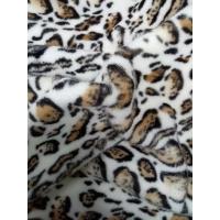 China 680GSM Leopard Print Polyester Fabric For Unique Fashion 100% Polyester Fabric on sale