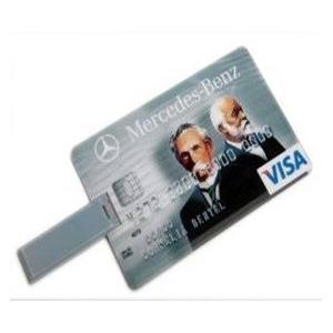 China Promotion Gift Credit Card USB Flash Drive with Free Sample supplier