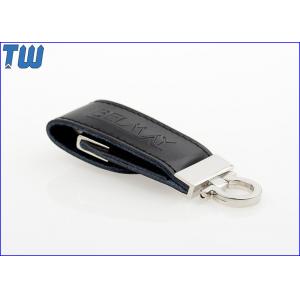 PU Leather 2GB USB Flash Disk Debossed 3D Non-erasable Logo Reasonable Price