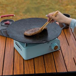 Maifan Stone Cast Iron BBQ Grill Pan Aluminum Die Casting 38*33cm