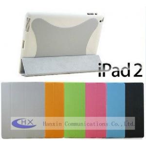 China Personalized TPU PU Apple iPad 2 Smart Cover Cases Protector supplier