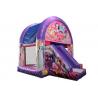 Ponies Theme Inflatable Bounce House With Slide WSC-265 PVC Material