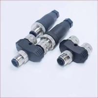 China M8 Aviation Straight Overmolded Plug IP67 Waterproof Connector 3P 4Pin 5pole 6 / 8core on sale