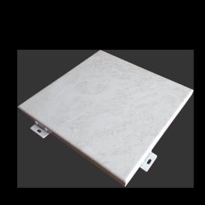 China Color modificado para requisitos particulares longitud máxima a prueba de ácido de aluminio de los paneles 6000m m de la piedra A3003 de la naturaleza supplier