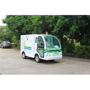China Small Electric Utility Vehicles 2 Seats Sanitation Car With Door Using Road Sweeper supplier