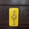 China La PC dura heló la caja inclusiva del teléfono celular de la contraportada de la cadena del metal de la correa de la cara de la sonrisa para el iPhone 7 6s más wholesale