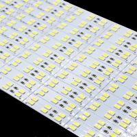 China Sunled CE Rohs Led Rigid Strip Light Bars 10mm 12mm Smd 5630 Double Rows 144led IP20 on sale