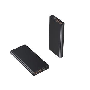 China Quick Charge 3.0 22.5W 10000mAh/20000mAh Metal Power Bank for Mobile Devices Charging wholesale