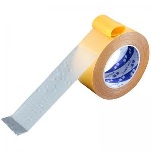 China 160MIC PVC Adhesive Carpet Cloth Duct Tape Bonding Yellow Hot Melt supplier