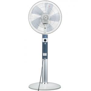 Vintage Figure 8 Standing Oscillating Fan with Remote LED Display