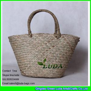 China LDSC-030 2016 classical handmade natural seagrass straw basket bag supplier