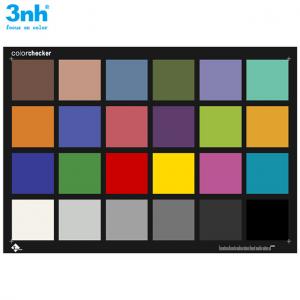 China Xrite Color Checker Passport Resolution Test Chart 3nh 24 Colors Colorchecker Color Card supplier