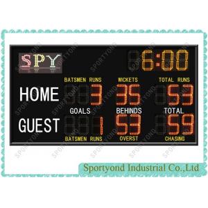 China Electronic Scoreboard For Australian Soccer/football sports supplier