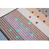 190*80cm Infrared Crystal Healing Mat 660nm 850nm Infrared Mat With Amethyst Crystals
