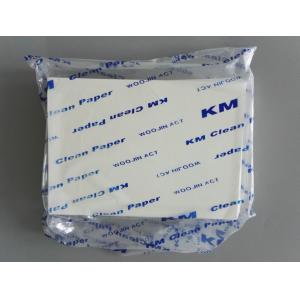 China Square A4 Copy Cleanroom Paper 70gsm Dust Free Low Particle White Color supplier