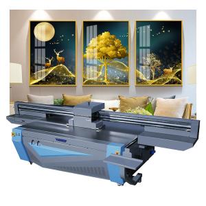 Industrial Coding Inkjet Uv Flatbed Printer Uv 2513 For Ceramic Glass Mental Surface