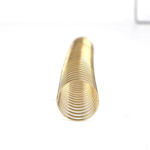 China A4 A5 Notebook Coil Ring Binder , 1/2'' Aluminium Spiral Spine Binding supplier