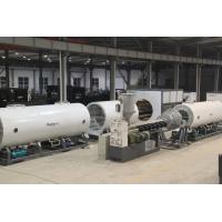 China Pipe Dia 960-1680mm Pre Insulated Pipe Production Line 800-1200Kg/H on sale