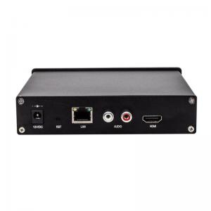 Beijing Port Webcasting Game Independent Audio 1080P H264 IP Streaming Server Ethernet Video Encoder
