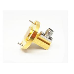 WR22 BJ400 To 2.4mm Female Waveguide To Coax Adapter 32.9GHz~50GHz