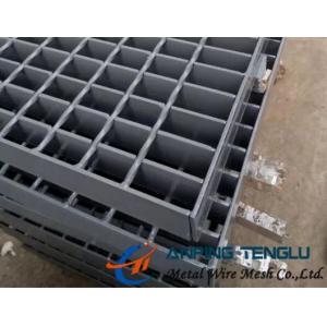 China Stainless Steel Galvanized Walkway Grating Serrated Flat Bar Firm Structure supplier