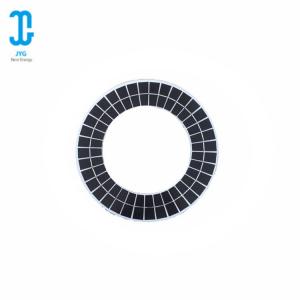 China Custom Ultra Thin Solar Panels Mono Round Glass Laminating Solar Cells 5.5W supplier