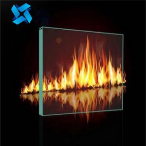 Monolithic Toughened Glass , Fire Resistant Tempered Glass 5mm 6mm 12mm 15mm