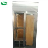 China 304 Stainless Steel Laminar Flow Garment Storage Cabinet Lab Furniture Class 100 on sale