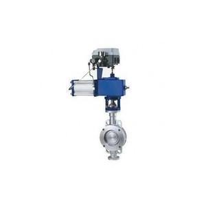 Open Structure Power Station Butterfly Valve With Pneumatic Actuator