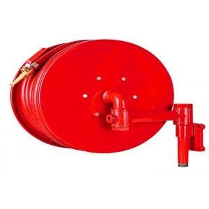 China 30m Synthetic Rubber 1.2mpa Manual Fire Hose Reel supplier
