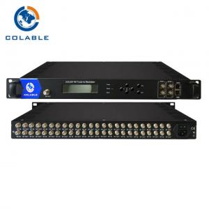 Free Satellite Signal DVB-S to DVB-T Converter for Digital Terrestrial Cable TV System COL5011M