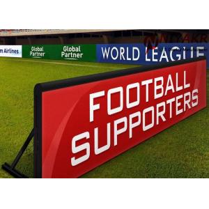 China P10 Outdoor Football Stadium LED Display Banners For Perimeter Advertising supplier