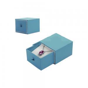 China Ring Retail Paper Jewelry Box Drawer Type Small Gift Sliding Packaging wholesale