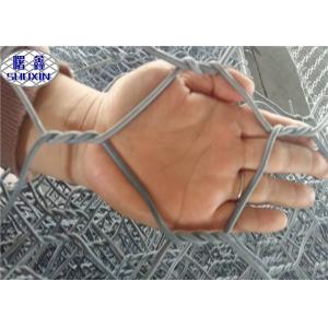 China Rock Stone Gabion Walls , Wire Mesh Rock Retaining Wall For Water Project supplier