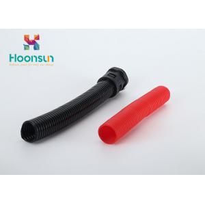 China Plastic Corrugated Flexible Hose Pipe , Flexible Cable Conduit For Wire Protection supplier