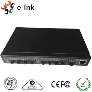 Unmanaged Optical Ethernet Switch 9 Ports 8x100M SFP ports + 1x1000M SFP port / TP port Combo uplink