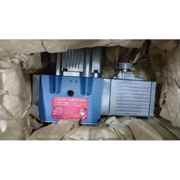 Moog Servo Valve with 6-250m3 Drive Mode 3 Speed Settings and 25cm Nominal Diameter for Electro-Hydraulic Control