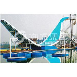Hot selling Fiberglass Water Slides wholesale of Water Park Equipment in China