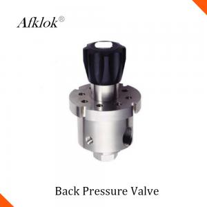 China Industry and Laboratory Use Stainless Steel Back Pressure Regulator Valve supplier
