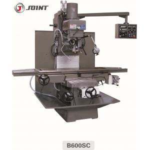 NT40 / 7.5HP Bed Type Turret Vertical Milling Machine Taiwan Original Milling Head