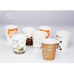 China Single Wall Hot Beverage Disposable Cups 4oz - 20 Oz Multi Design For Hot Beverage supplier