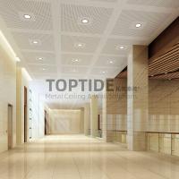 China Aluminum Decorative Ceiling Tray Pop Metal Suspended Ceiling Square Panels on sale