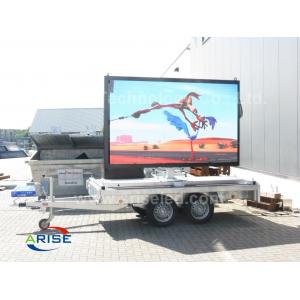 China High Definition Mobile Truck Mounted LED Screen , IP65 P12mm Outdoor LED Display ARISELED supplier