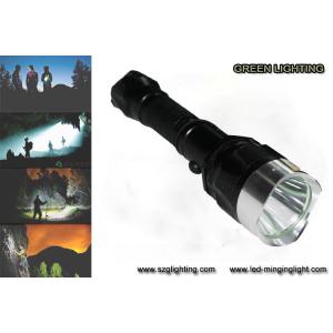 China IP67 10W Rechargeable Torch Light , 25000 Lux 1200 High Lumen Flashlight supplier