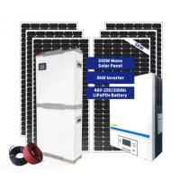 China 5000w Solar Panel Kit Power Generator 5KW Off Grid Solar Energy Systems 10kw Solar Power Station on sale